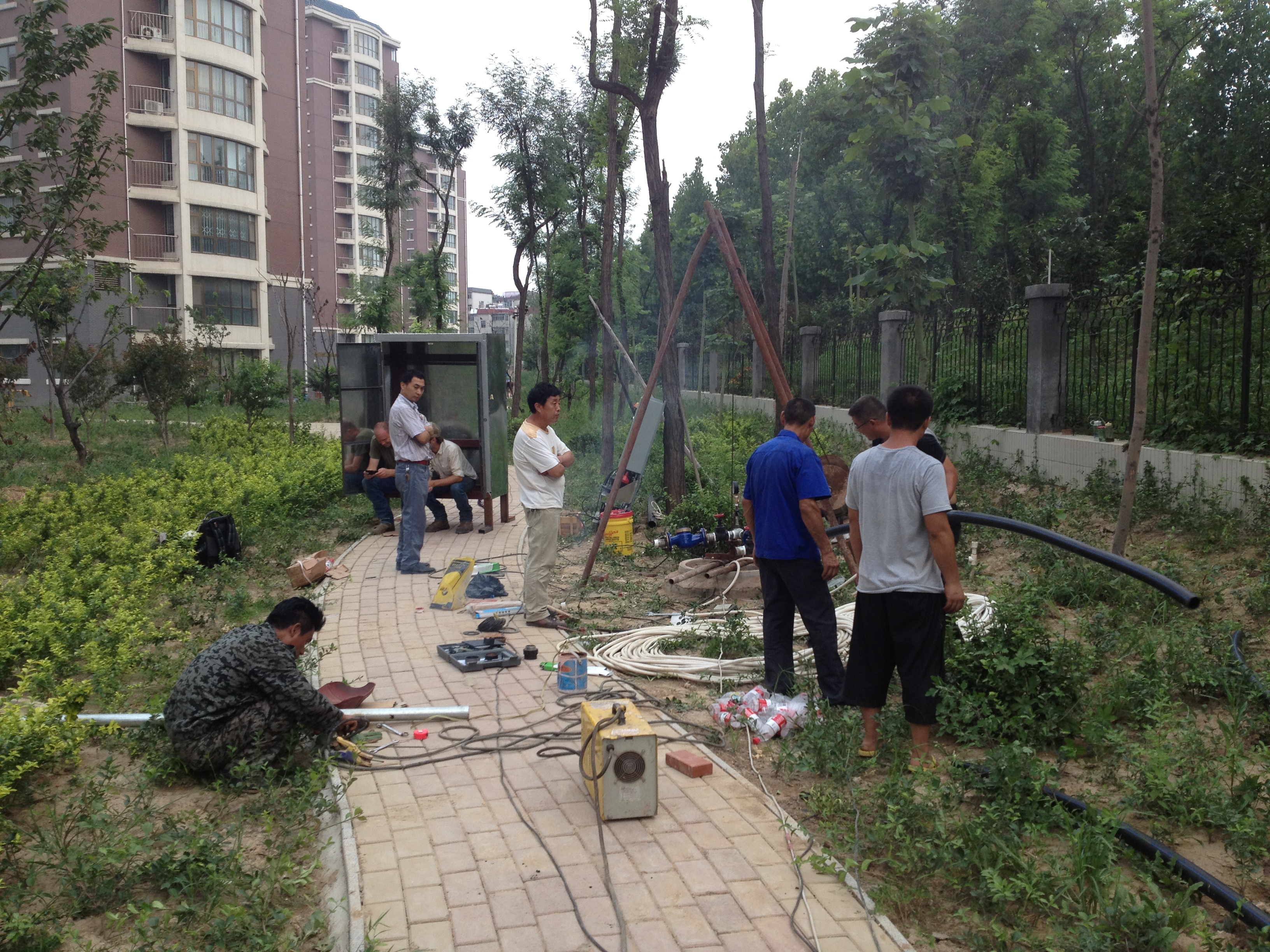 China install team. ASR