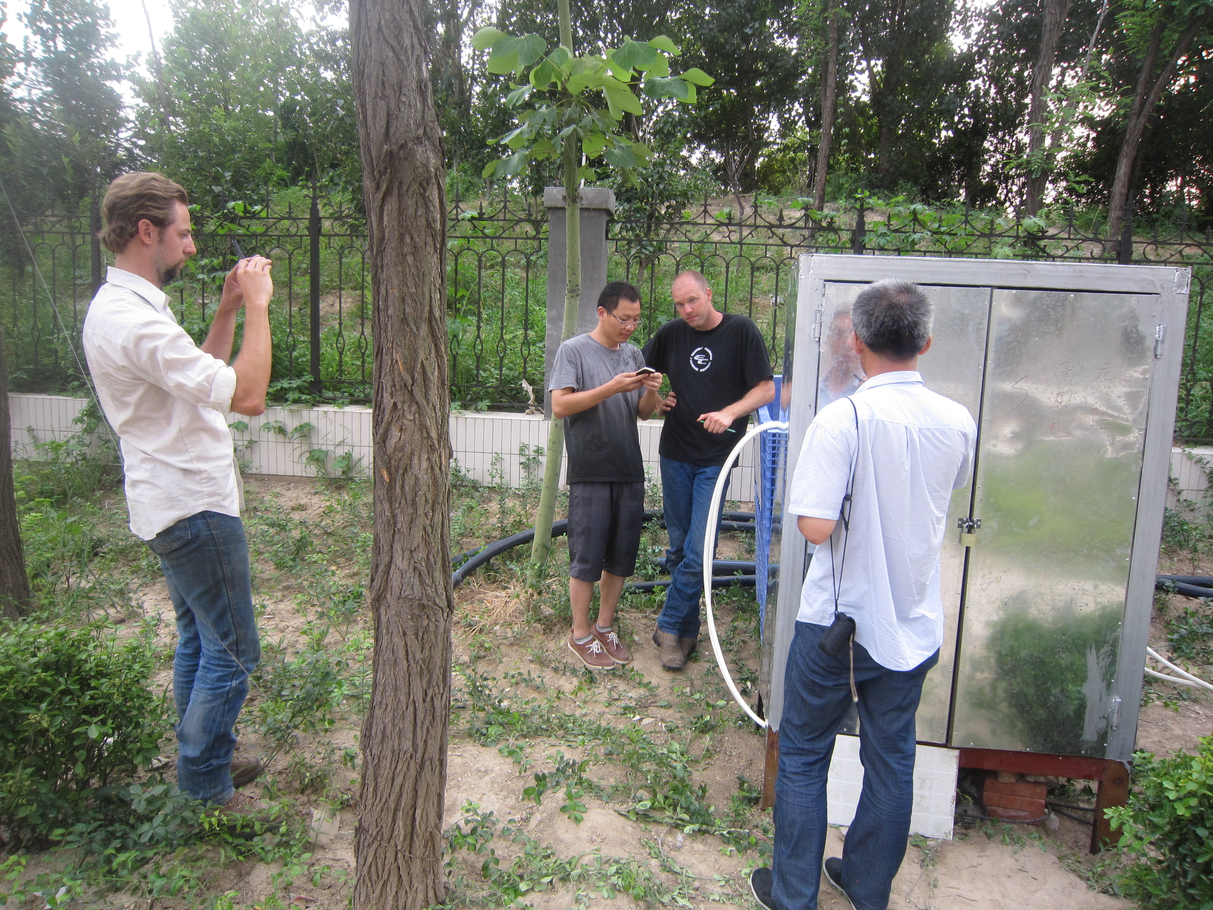 China install team. ASR