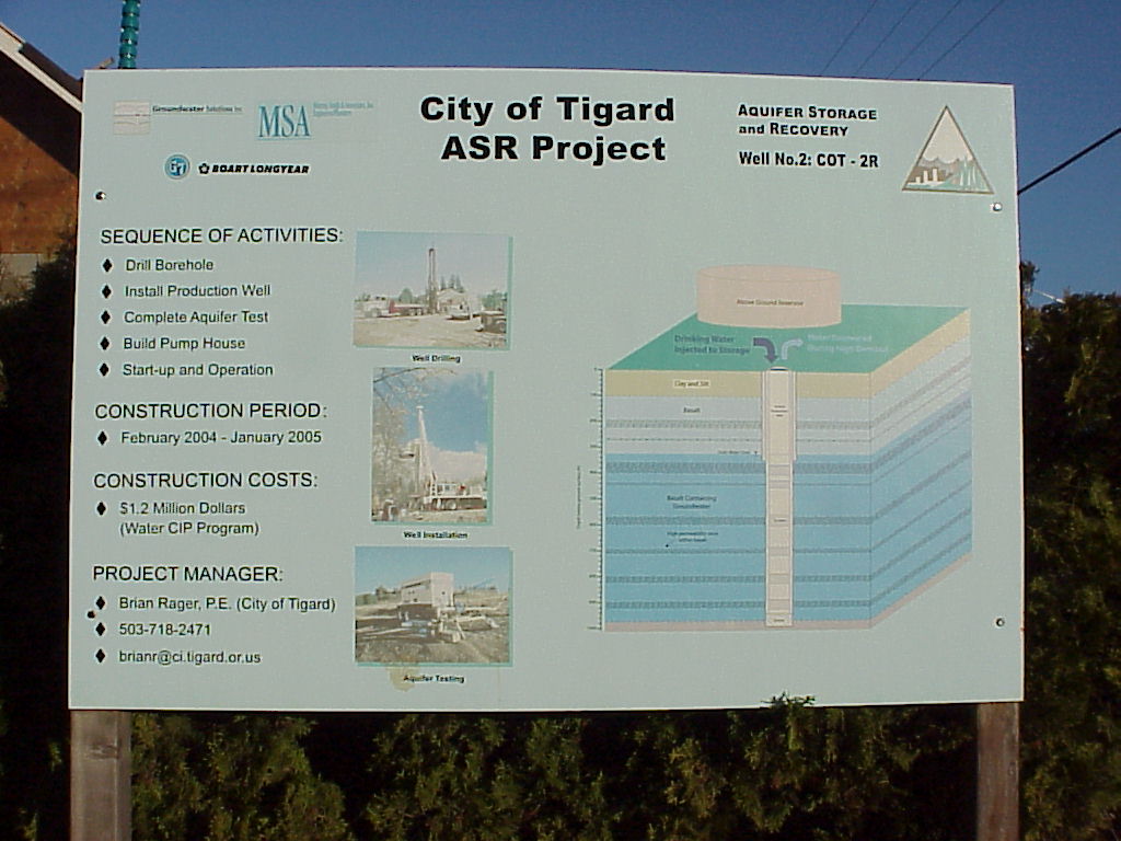 Project Information Sign